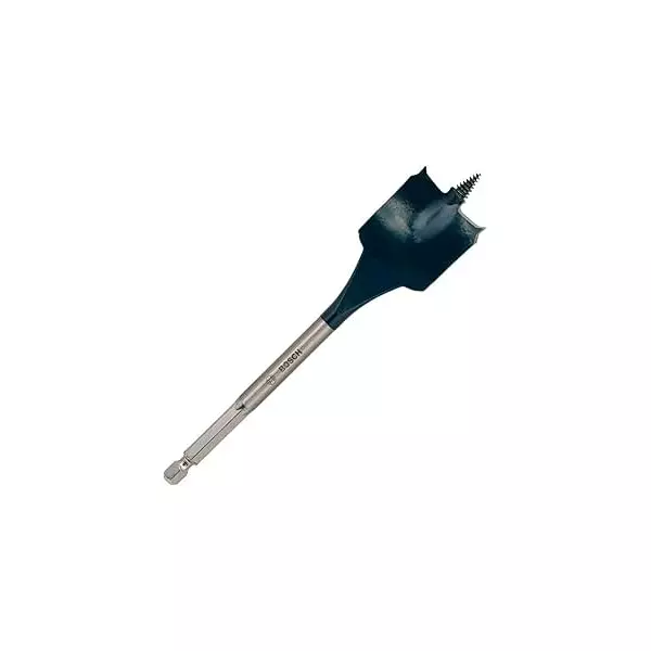 Bosch Speed Flat Drill Bit, Hex Shank, 32Mm X 152Mm, Blue 2608595498 (Pack Of 10Pcs) 1 Bosch Speed Flat Drill Bit, Hex Shank, 32Mm X 152Mm, Blue 2608595498 (Pack Of 10Pcs)