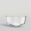 Ocean Assurance Bow 1Pc 5.75" – Elegant Clear Glass Serving Bowl for Desserts, Salads & Snacks 1p00724
