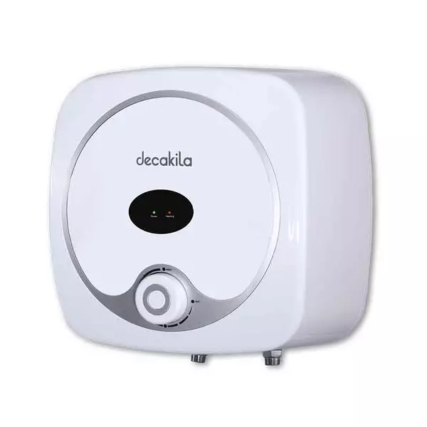 Decakila Water Heater 26L Electric With Storage Plastic Body 1600W Kewh007W Water Proof 316L Heating Element Multifunctional Safet Valve Longer Life Tank 1 Decakila Water Heater 26L Electric With Storage Plastic Body 1600W Kewh007W Water Proof 316L Heating Element Multifunctional Safet Valve Longer Life Tank