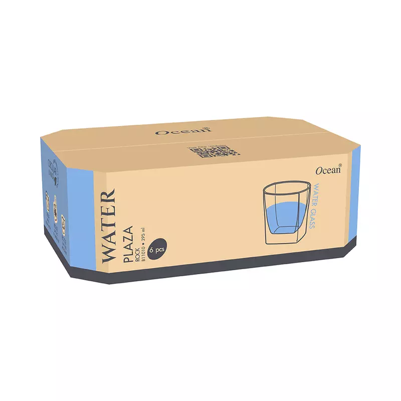 Ocean Plaza Rock Glass 6Pcs 295Ml 3B1101006G0005 6 Ocean Plaza Rock Glass 6Pcs 295Ml 3B1101006G0005