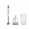 Braun MultiQuick 1 Hand Mixer 450W Lightweight Mixer with Easy Twist Technology, One Speed, 350ml Chopper and 600ml Beaker Included MQ10.201MWH