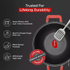 Pigeon Imperi Luxe Cast Iron Kadai 20cm – Natural Non-Stick, Toxin-Free & Durable Cookware SAP 16299
