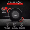 Pigeon Imperi Luxe Cast Iron Kadai 20cm – Natural Non-Stick, Toxin-Free & Durable Cookware SAP 16299
