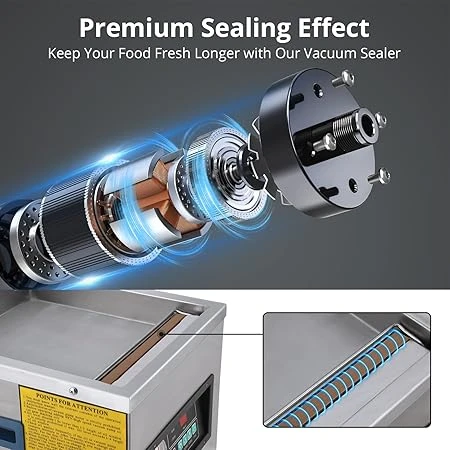 Commercial Vacuum Sealer Chamber Machine 28Kg Dz-260 5 Commercial Vacuum Sealer Chamber Machine 28Kg Dz-260