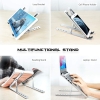 Generic Laptop Stand 6 Adjustable Height Aluminum Alloy Foldable AZ-7