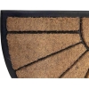 RMH Rubber Backed Coir Brush Mat Semi 22mm Thickness 45x75cm