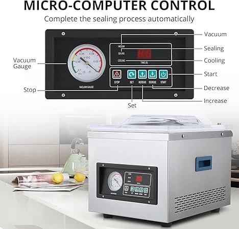 Commercial Vacuum Sealer Chamber Machine 28Kg Dz-260 4 Commercial Vacuum Sealer Chamber Machine 28Kg Dz-260