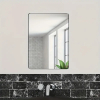 Generic High Quality Non-Glass Shatterproof, Anti Scratch, Easy to Install, Unbreakable, Safe for Kids, Frameless Acrylic Plexiglass Sheet Mirror (Wall Decor) for Bedroom, Bathroom & Living Room