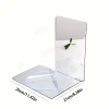 Generic High Quality Non-Glass Shatterproof, Anti Scratch, Easy to Install, Unbreakable, Safe for Kids, Frameless Acrylic Plexiglass Sheet Mirror (Wall Decor) for Bedroom, Bathroom & Living Room