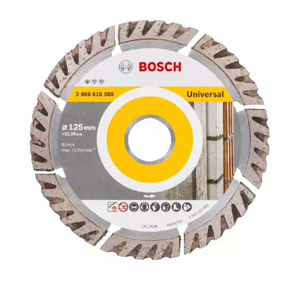 Bosch Diamond Cutting Disc Eco For Universal 180 X 22.25Mm 2608615030 1 Bosch Diamond Cutting Disc Eco For Universal 180 X 22.25Mm 2608615030