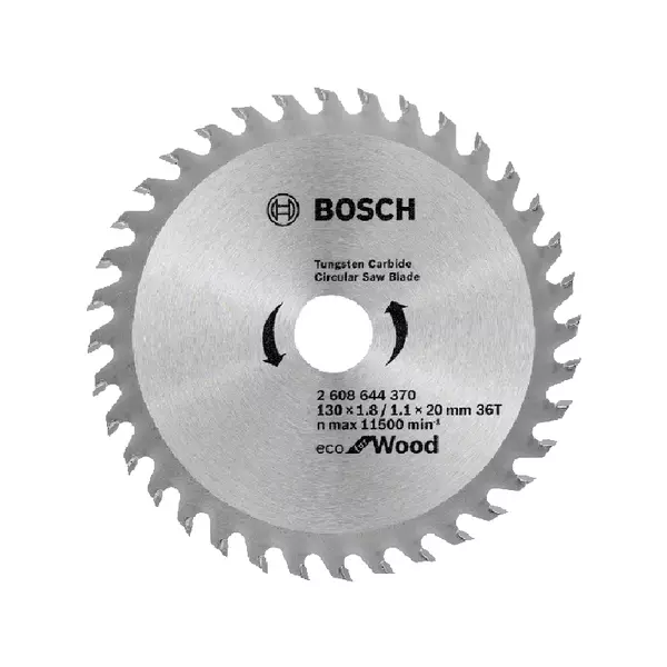 Bosch Eco Line Circular Saw Blade Wood 184Mm 60 Teeth 2608644400 1 Bosch Eco Line Circular Saw Blade Wood 184Mm 60 Teeth 2608644400