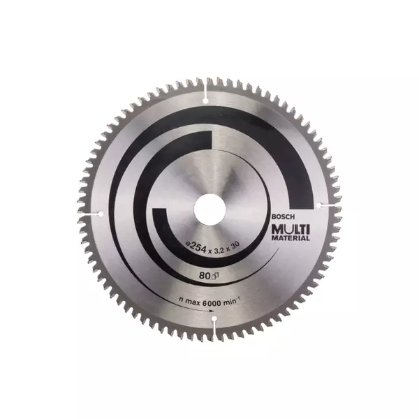 Bosch Multi Material Circular Saw Blade 254 X 30 X 25Mm 64T 2608642201 1 Bosch Multi Material Circular Saw Blade 254 X 30 X 25Mm 64T 2608642201