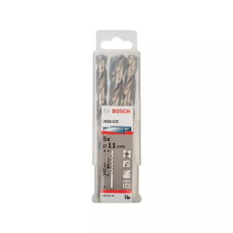 Bosch Twist Drill Spiralbohrer HSS CO 5 x 11mm 2608585901