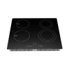 Homebase Built in Cooker 2 Induction, 2 Ceramic Plates Glass Top HB-QB4009