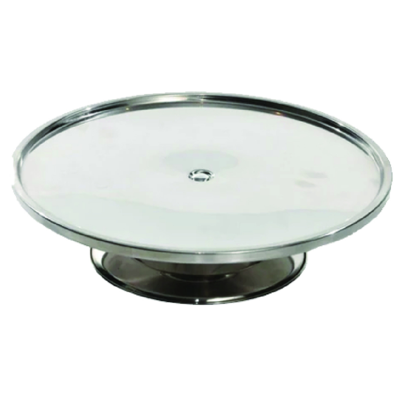 Cake Stand Low Base Stainless Steel Ds-I Q 1 Cake Stand Low Base Stainless Steel Ds-I Q