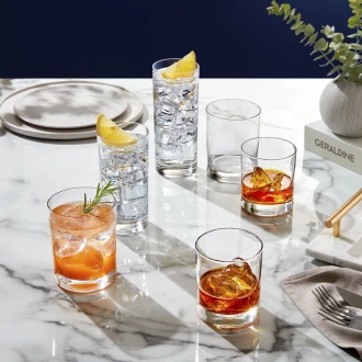 Ocean Glass 6pcs Fyn Long Drink 460ml Fine Rim Tumbler 1C24016