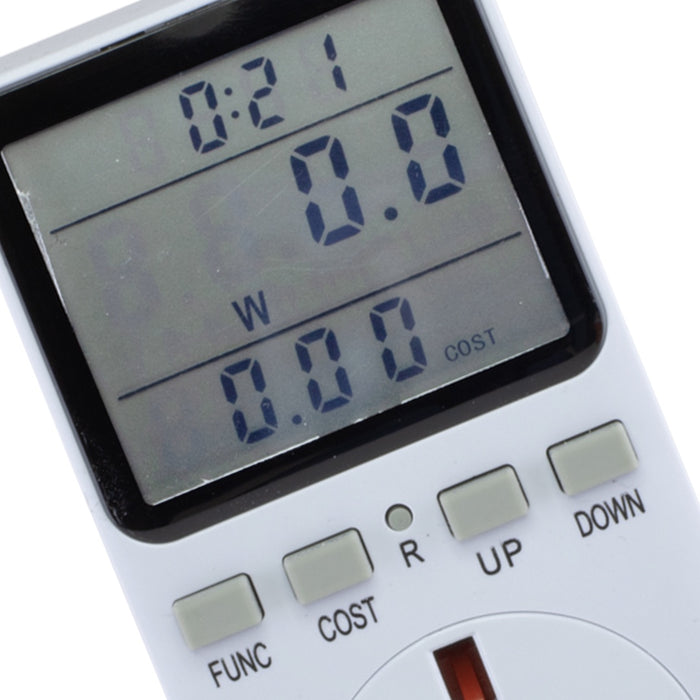 Tronic Digital Power Meter Plug – With Energy Usage &Amp; Cost Monitoring Em Kw08 2 Tronic Digital Power Meter Plug – With Energy Usage &Amp; Cost Monitoring Em Kw08
