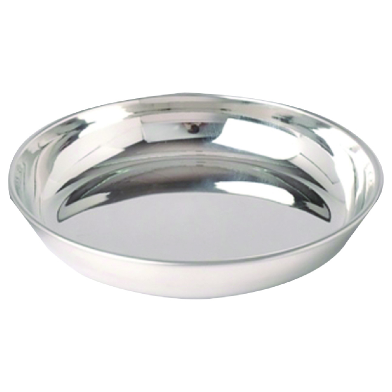 Halwa Plate 5 10X2Cm Stainless Steel Hp-5 1 Halwa Plate 5 10X2Cm Stainless Steel Hp-5