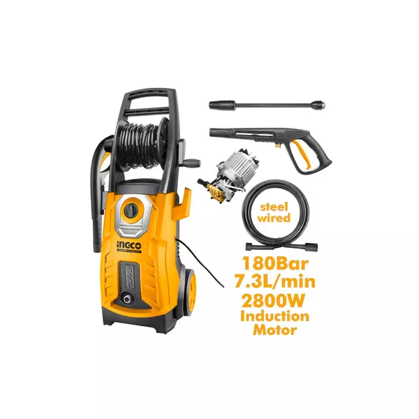 Ingco High Pressure Washer 2600Psi Hpwr28008 1 Ingco High Pressure Washer 2600Psi Hpwr28008
