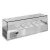 Generic Commercial Bain Marie Table Top for Fruits/Salad 5 Cold Pots