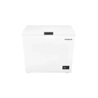 Hitachi Chest Freezer 200L Freezer That Fits Your Home, Simply Design With Handle, Mechanical Thermostat Cover, Convenient Hanging Basket, Power Failure Safety HRCS9200MNWGF