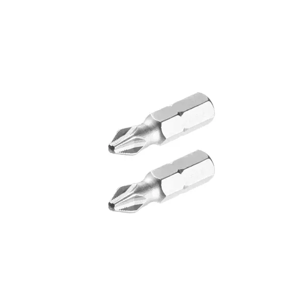 Total Magnetic Tip Screwdriver Bit Ph2 25Mm, S2 Industrial Steel 2Pcs Set Tac16Ph214 1 Total Magnetic Tip Screwdriver Bit Ph2 25Mm, S2 Industrial Steel 2Pcs Set Tac16Ph214