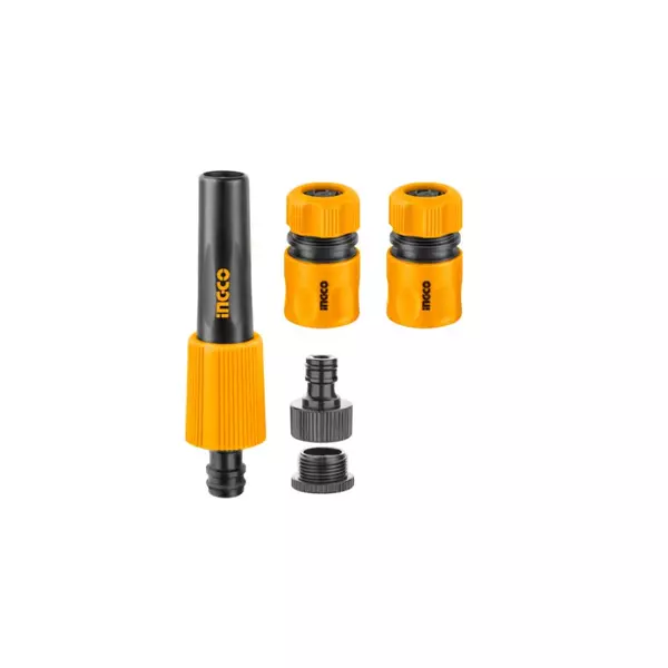 Ingco 5Pcs Twist Nozzle Set, Plastic Hose Hhcs05122 1 Ingco 5Pcs Twist Nozzle Set, Plastic Hose Hhcs05122
