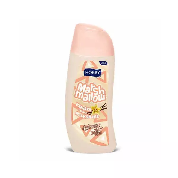 Hobby Marshmallow Body Wash Vanilla Milkshake 300Ml 1 Hobby Marshmallow Body Wash Vanilla Milkshake 300Ml - Set Of 3 Pcs