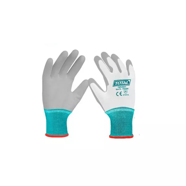 Total Pu Coated Safety Gloves Xl For Oil Environment Tspug01 1 Total Pu Coated Safety Gloves Xl For Oil Environment Tspug01