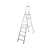 Total Household Ladder with 8 Steps, Aluminium Body THLAD06081