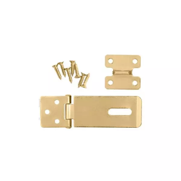 Total Galvanized Steel Hasp And Staple 1.5&Quot; 20X1.1Mm, Includes 7Pcs Fasteners Thss1015 1 Total Galvanized Steel Hasp And Staple 1.5&Quot; 20X1.1Mm, Includes 7Pcs Fasteners Thss1015
