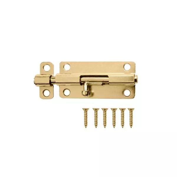 Total Steel Tower Bolt 3&Quot; 1.2/Φ7.4Mm For Horizontal &Amp; Vertical Positions, Includes 6Pcs Fasteners Thtb103 1 Total Steel Tower Bolt 3&Quot; 1.2/Φ7.4Mm For Horizontal &Amp; Vertical Positions, Includes 6Pcs Fasteners Thtb103