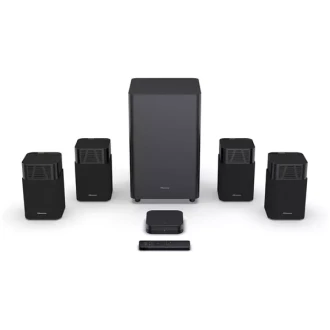 Hisense Home Theatre System 700W 4.1.2Ch  with Wireless Subwoofer, Dolby Atmoss, DTS:X, Bluetooth 5.3 HT Saturn