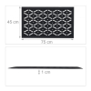RMH Rubber Eye Mat 8mm Thickness 40x60cm