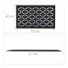 RMH Rubber Eye Mat 8mm Thickness 40x60cm