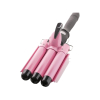 Generic Curling Iron 1-Inch 3 Barrel Hair Waver Wand - Ceramic Heating Styling Tool, Fast Heating, LCD Display, Adjustable Temperature Hair Crimper.