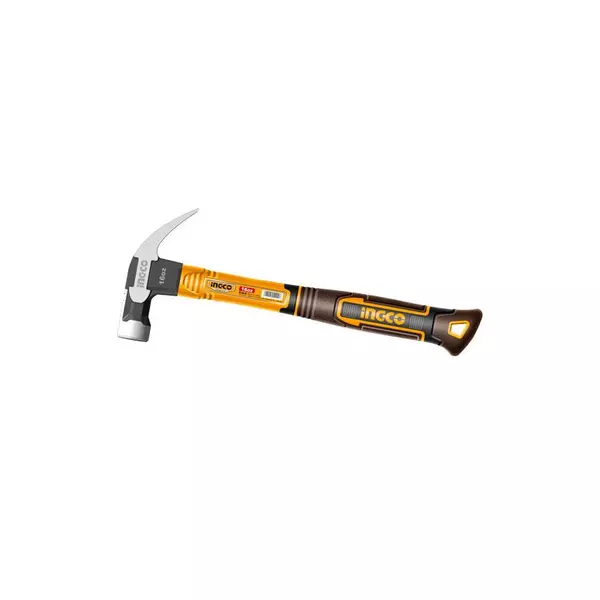 Ingco Claw Hammer 16Oz/450G Innovated Drop-Forged Hammer Head Hch81016 1 Ingco Claw Hammer 16Oz/450G Innovated Drop-Forged Hammer Head Hch81016
