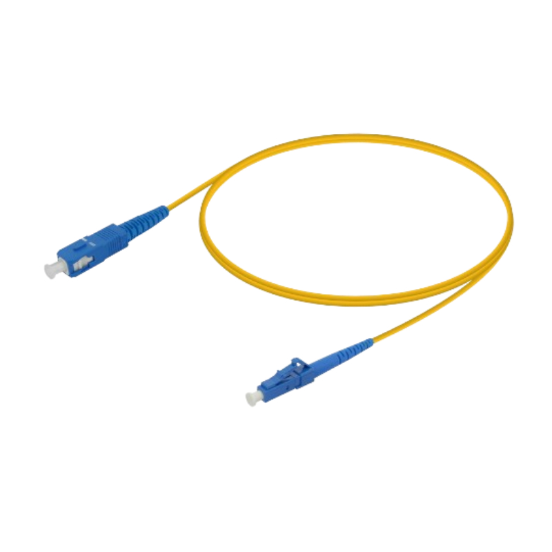 Fiber Patch Cord Lc/Upc-Sc/Upc Single Mode Simplex 1 Meter G657A1-Lszh 1 Fiber Patch Cord Lc/Upc-Sc/Upc Single Mode Simplex 1 Meter G657A1-Lszh
