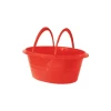 Cello Oval Basin 18 Litres Multi-Color 470 x 320 x 185H mm (Pack of 3)