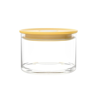 Ocean Norma Glass Jar Citrus Yellow 385Ml 5B23314G0002
