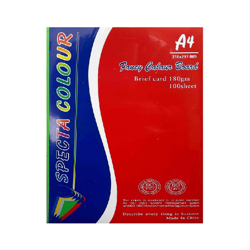 Special Colour Manilla Sheet A4 160Gsm 100 Sheets Green P06942 1 Special Colour Manilla Sheet A4 160Gsm 100 Sheets Green P06942