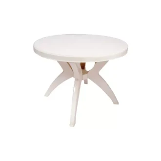 Cello Round Party Table Angular Multi-Color