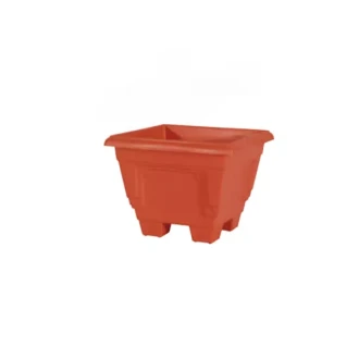 Cello Square Planter 5 Multi-Color 175 x 175 x 138mm (Pack of 6)