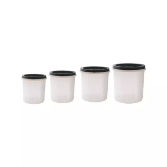 Cello Plastic Container Store Fresh 5L 7L 10L & 15L 4pcs Set with Lid