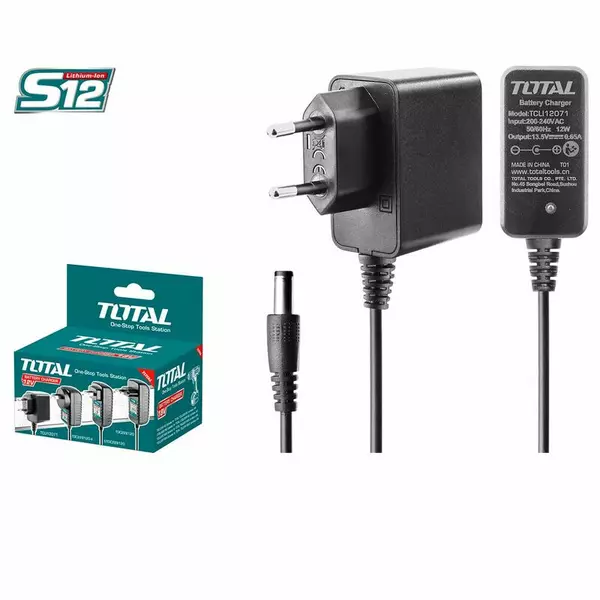 Total Battery Charger Cordless 12V Tcli12071 1 Total Battery Charger Cordless 12V Tcli12071