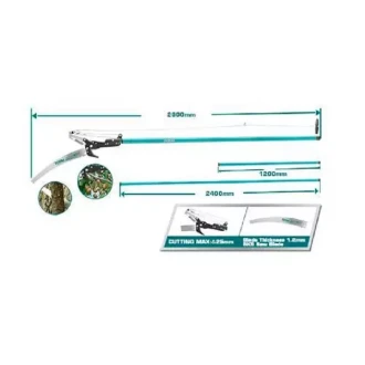 Total Garden Pruner & Extendable Pole Saw THEPS25281