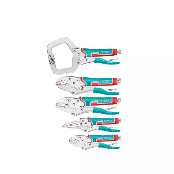 Total Pliers Set, Nickel Plated, Carbon Steel Tos23091 (Pack Of 5Pcs) 1 Total Pliers Set, Nickel Plated, Carbon Steel Tos23091 (Pack Of 5Pcs)
