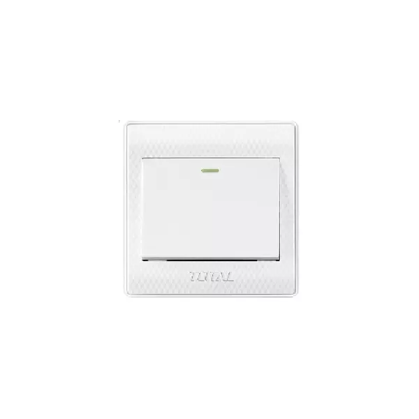 Total 1 Gang Switch Electric 1 Way 16A Thessh01101 1 Total 1 Gang Switch Electric 1 Way 16A Thessh01101