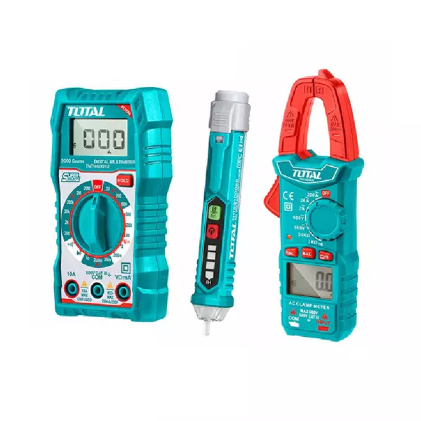 Total Multimeter Clamp Digital Set 3Pcs Tmt43028 1 Total Multimeter Clamp Digital Set 3Pcs Tmt43028
