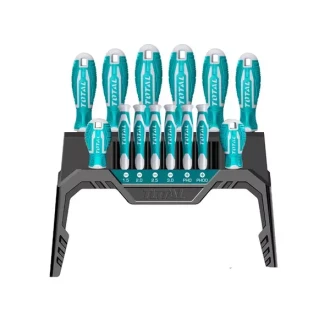 Total Screw Diver Precision 14pcs Set THT250614
